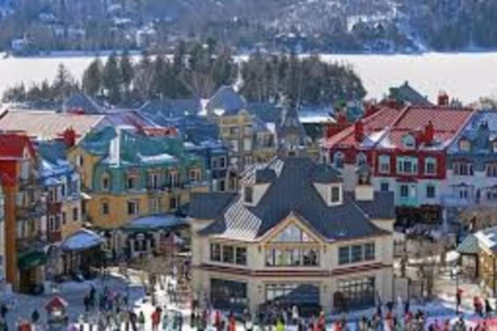 Chalet L'Erable Mont-Tremblant/Lac Superieur & Spa Lac-Superieur Exterior foto