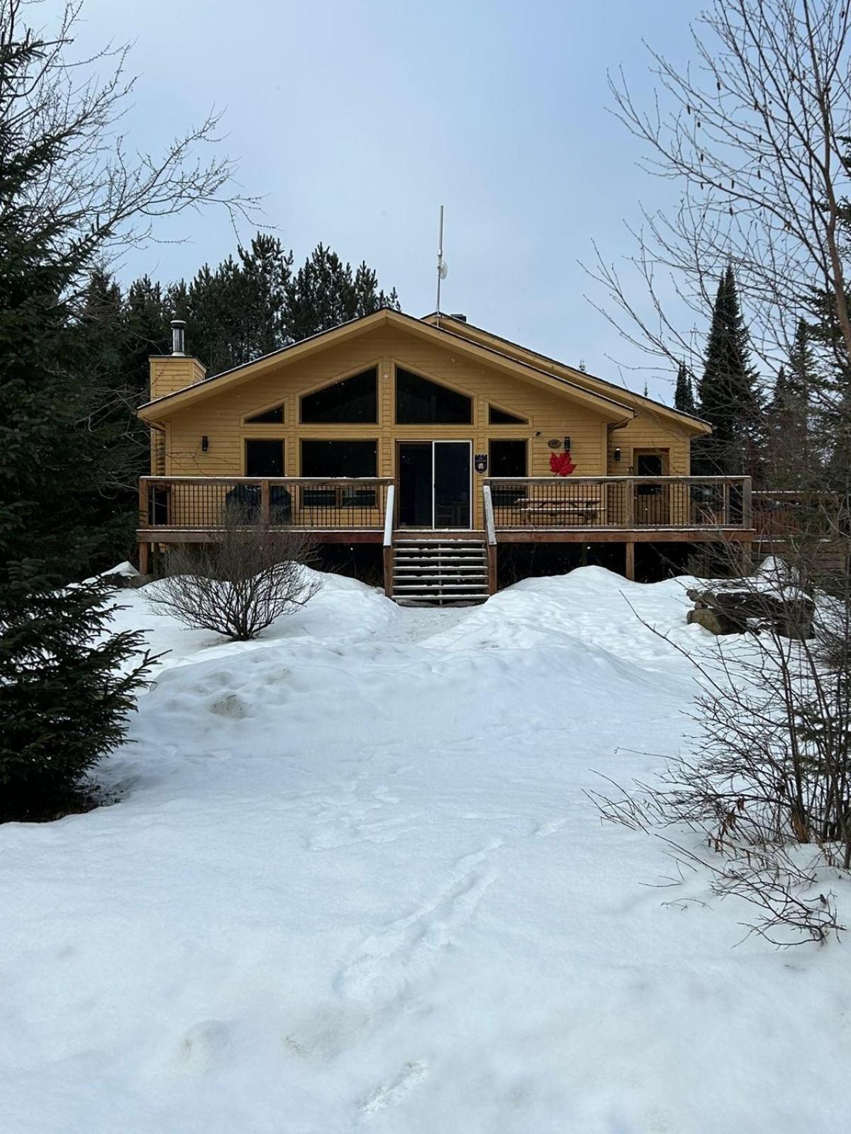 Chalet L'Erable Mont-Tremblant/Lac Superieur & Spa Lac-Superieur Exterior foto
